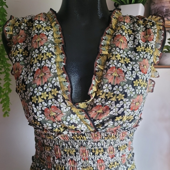 Max Studio floral sleeveless dress Size S - Picture 3 of 9